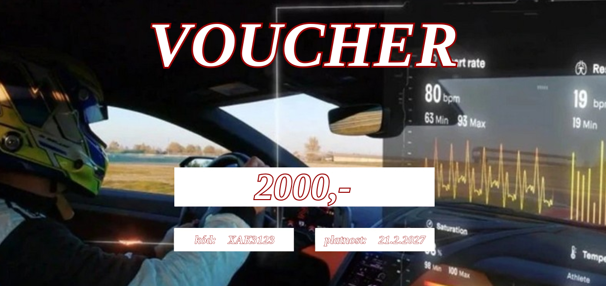 Dárkový poukaz Racing 301